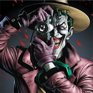 DC Comics The Joker Killing Joke Cover Art by Brian Bolland Xbox 360 (Includes HDD) Skin